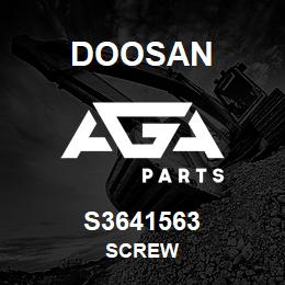 S3641563 Doosan SCREW | AGA Parts