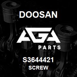 S3644421 Doosan SCREW | AGA Parts