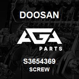 S3654369 Doosan SCREW | AGA Parts