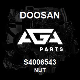 S4006543 Doosan NUT | AGA Parts