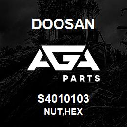 S4010103 Doosan NUT,HEX | AGA Parts