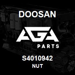 S4010942 Doosan NUT | AGA Parts