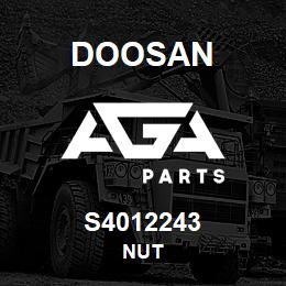 S4012243 Doosan NUT | AGA Parts