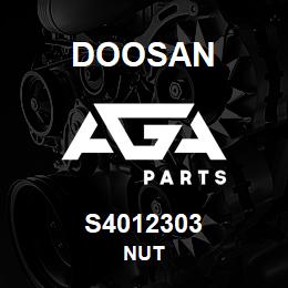 S4012303 Doosan NUT | AGA Parts