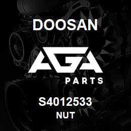 S4012533 Doosan NUT | AGA Parts