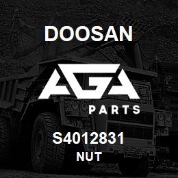 S4012831 Doosan NUT | AGA Parts