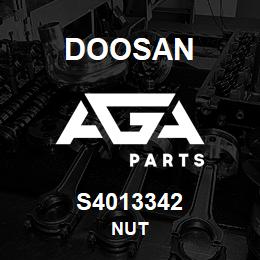 S4013342 Doosan NUT | AGA Parts