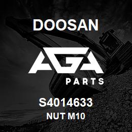 S4014633 Doosan NUT M10 | AGA Parts