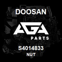 S4014833 Doosan NUT | AGA Parts