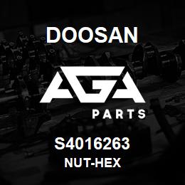 S4016263 Doosan NUT-HEX | AGA Parts