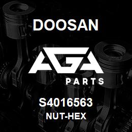 S4016563 Doosan NUT-HEX | AGA Parts