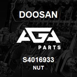 S4016933 Doosan NUT | AGA Parts