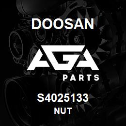 S4025133 Doosan NUT | AGA Parts