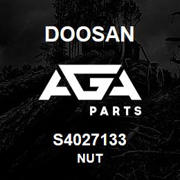 S4027133 Doosan NUT | AGA Parts