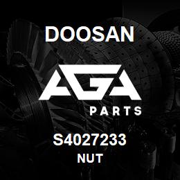 S4027233 Doosan NUT | AGA Parts