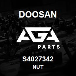 S4027342 Doosan NUT | AGA Parts