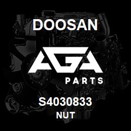 S4030833 Doosan NUT | AGA Parts