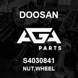 S4030841 Doosan NUT,WHEEL | AGA Parts