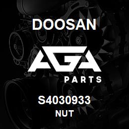 S4030933 Doosan NUT | AGA Parts