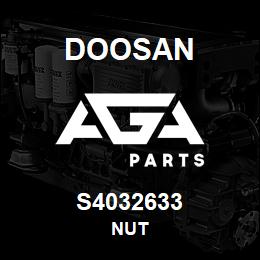 S4032633 Doosan NUT | AGA Parts