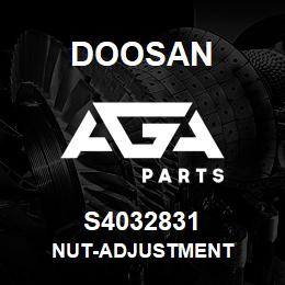 S4032831 Doosan NUT-ADJUSTMENT | AGA Parts