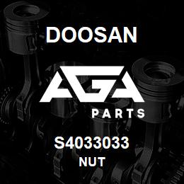 S4033033 Doosan NUT | AGA Parts