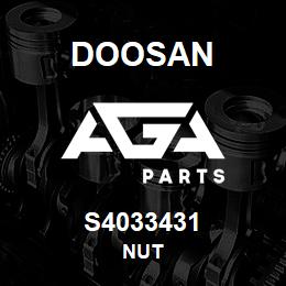 S4033431 Doosan NUT | AGA Parts