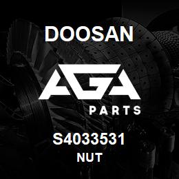 S4033531 Doosan NUT | AGA Parts