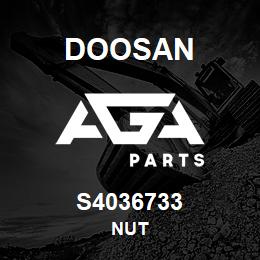 S4036733 Doosan NUT | AGA Parts