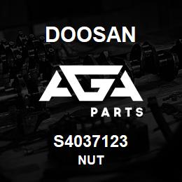 S4037123 Doosan NUT | AGA Parts