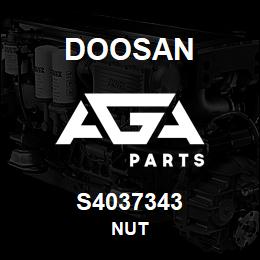 S4037343 Doosan NUT | AGA Parts