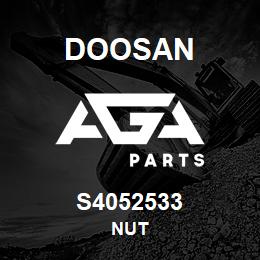 S4052533 Doosan NUT | AGA Parts