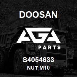 S4054633 Doosan NUT M10 | AGA Parts