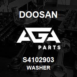 S4102903 Doosan WASHER | AGA Parts