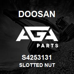 S4253131 Doosan SLOTTED NUT | AGA Parts