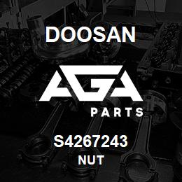 S4267243 Doosan NUT | AGA Parts