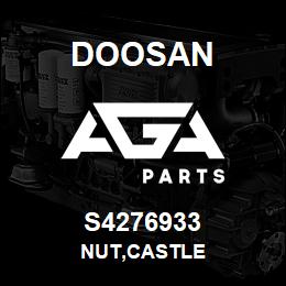 S4276933 Doosan NUT,CASTLE | AGA Parts