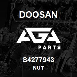 S4277943 Doosan NUT | AGA Parts