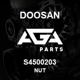 S4500203 Doosan NUT | AGA Parts