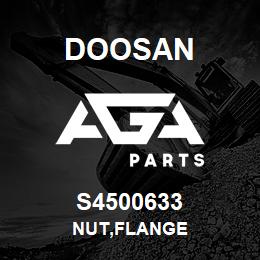 S4500633 Doosan NUT,FLANGE | AGA Parts