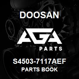 S4503-7117AEF Doosan PARTS BOOK | AGA Parts