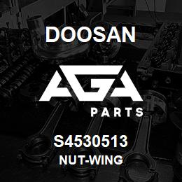 S4530513 Doosan NUT-WING | AGA Parts