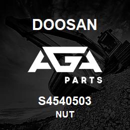 S4540503 Doosan Nut | AGA Parts