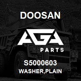 S5000603 Doosan WASHER,PLAIN | AGA Parts