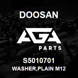 S5010701 Doosan WASHER,PLAIN M12 | AGA Parts