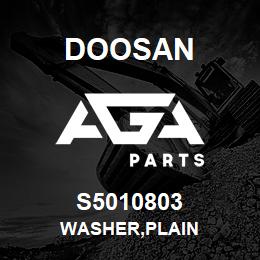 S5010803 Doosan WASHER,PLAIN | AGA Parts