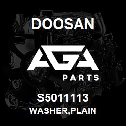 S5011113 Doosan WASHER,PLAIN | AGA Parts