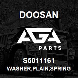 S5011161 Doosan WASHER,PLAIN,SPRING | AGA Parts