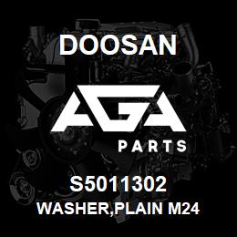 S5011302 Doosan WASHER,PLAIN M24 | AGA Parts