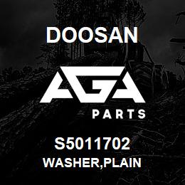 S5011702 Doosan WASHER,PLAIN | AGA Parts